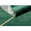 Moderní kusový koberec Emerald geometric 1012 green and goldzelená | zelená