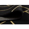 Moderní kusový koberec Emerald geometric 1012 black and goldčerná | černá