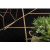 Moderní kusový koberec Emerald geometric 1012 black and goldčerná | černá