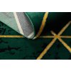 Moderní kusový koberec Emerald 1020 green and goldzelená | zelená