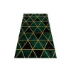 Moderní kusový koberec Emerald 1020 green and goldzelená | zelená