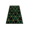 Kusový koberec Emerald 1020 green and goldzelená | zelená