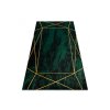 Moderní kusový koberec Emerald 1022 green and goldzelená | zelená