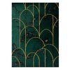 Moderní kusový koberec Emerald 1016 green and goldzelená | zelená