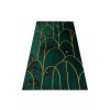 Moderní kusový koberec Emerald 1016 green and goldzelená | zelená