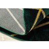 Kusový koberec Emerald 1022 green and gold kruhzelená | zelená