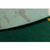 Kusový koberec Emerald geometric 1012 green and gold kruhzelená | zelená