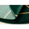 Kusový koberec Emerald 1013 green and gold kruhzelená | zelená