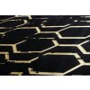 Moderní kusový koberec Gloss BB407C C72 86 black/goldčerná | černá