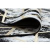 Moderní kusový koberec Gloss 409A 82 3D cubes black/gold/greyvícebarevná | vícebarevná
