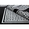 Moderní kusový koberec Gloss 6776 85 greek black/ivoryčerná | černá