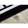 Moderní kusový koberec Gloss 6776 85 greek black/ivoryčerná | černá