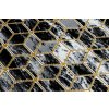 Běhoun Gloss 409A 82 3D cubes black/gold/greyvícebarevná | vícebarevná