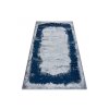 Moderní kusový koberec Core A004 Frame blue/greymodrá | modrá