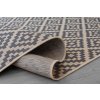 Kusový koberec Florence Alfresco Moretti Beige/Anthracite kruh | černá