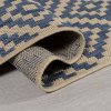 Kusový koberec Florence Alfresco Moretti Blue/Beige kruh | modrá