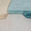 Kusový koberec Abstract Collage Teal | vícebarevná