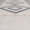 Kusový koberec Deuce Teo Recycled Rug Monochrome | bílá, šedá