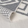 Kusový koberec Deuce Teo Recycled Rug Monochrome | bílá, šedá