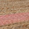 Kusový koberec Grace Jute Natural/Pink | béžová