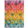 Ručně všívaný kusový koberec Illusion Reverie Multi | vícebarevná