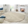 Kusový koberec Wolly 102843 kruh | béžová