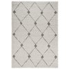 Kusový koberec Allure 104023 Grey/Darkgrey | bílá