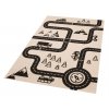 Dětský kusový koberec Vini 103024 Road Map Charly 120x170 cm | béžová