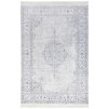 Klasický kusový koberec Naveh 104384 Pastell-Blue | bílá, modrá