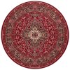 Kruhový koberec Mirkan 104098 Oriental red | červená