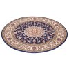 Kusový koberec Herat 105279 Blue Cream kruh | modrá