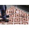 Kusový koberec Twin-Wendeteppiche 103130 terra creme | oranžová