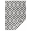 Kusový koberec Twin-Wendeteppiche 103126 grau creme | šedá
