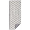 Kusový koberec Twin-Wendeteppiche 103118 grau creme | šedá