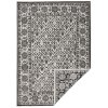 Kusový koberec Twin-Wendeteppiche 103113 schwarz creme | černá
