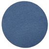 Kusový koberec Twin-Wendeteppiche 103100 blau creme kruh | modrá
