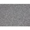 Kusový koberec Braided 105551 Light Grey kruh | šedá