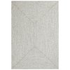 Kusový koberec Braided 105553 Light Melange | bílá