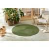Kusový koberec Braided 105554 Green kruh | zelená