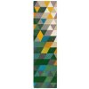 Ručně všívaný kusový koberec Illusion Prism Green/Multi | vícebarevná