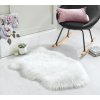 Kusový koberec Faux Fur Sheepskin Ivory | bílá