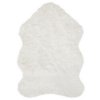 Kusový koberec Faux Fur Sheepskin Ivory | bílá