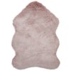 Kusový koberec Freja Faux Fur Copenhagen Blush Pink