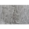 Kusový koberec Faux Fur Sheepskin Grey kruh