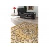 Designový koberec Salyut 1566-01 Beige | béžová