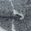 Chlupatý kusový koberec Salsa Shaggy 3201 grey | Šedá