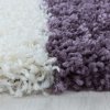 Chlupatý kusový koberec Tango Shaggy 3101 lila | Fialová