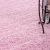 Chlupatý kusový koberec Life Shaggy 1500 pink | Růžová