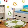 Dětský kusový koberec Fun 6001 green | Zelená