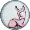 Dětský kusový koberec Bambi 850 pink | Růžová